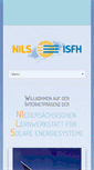 Mobile Screenshot of nils-isfh.de